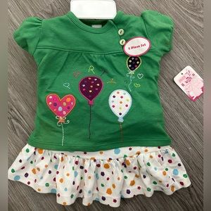 NWT| Baby Girl Set